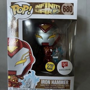 Funko Pop! Marvel: Infinity Warps - Iron Hammer Vinyl Figure W/ Pop Protector